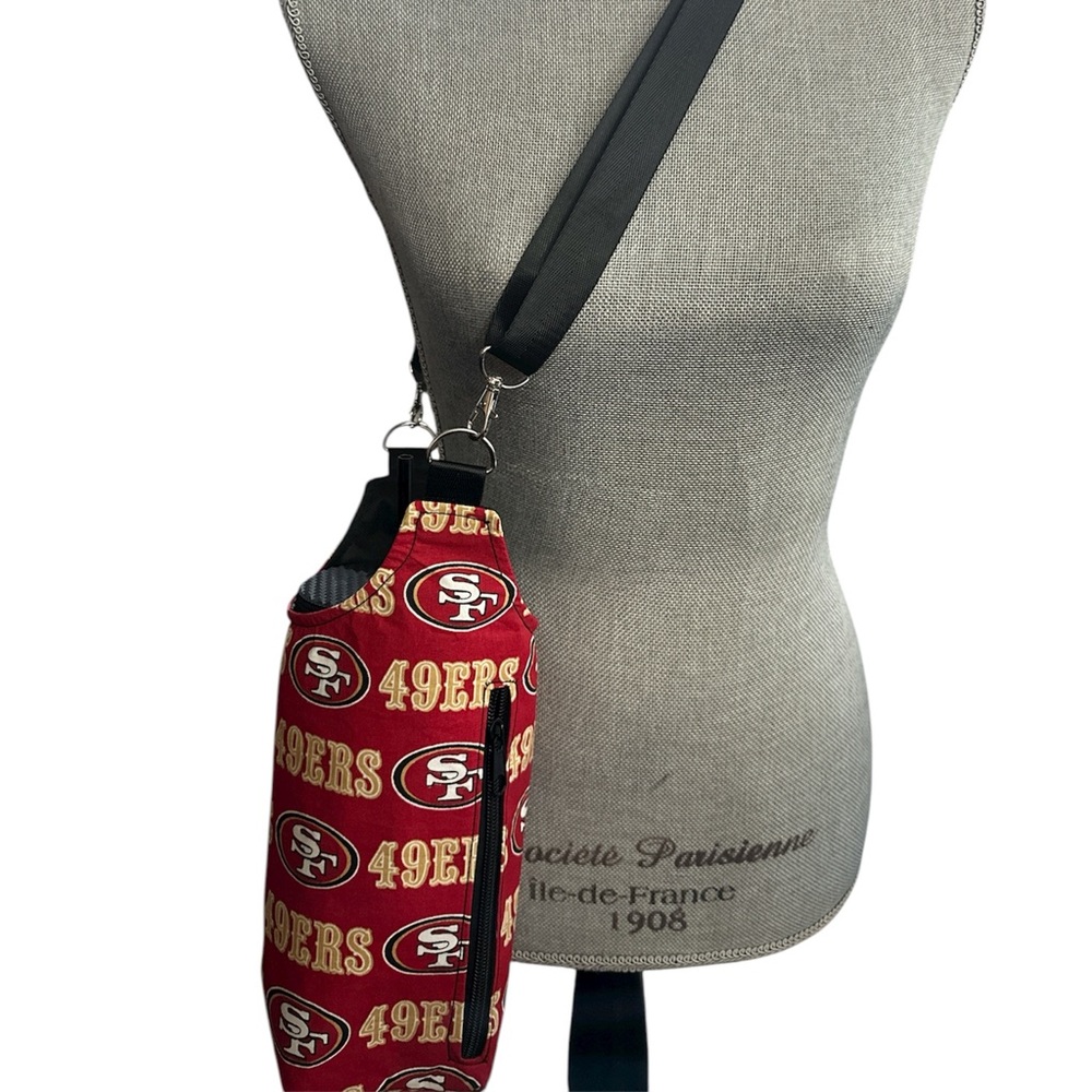 49ers Red and Gold H20 Crossbody sling